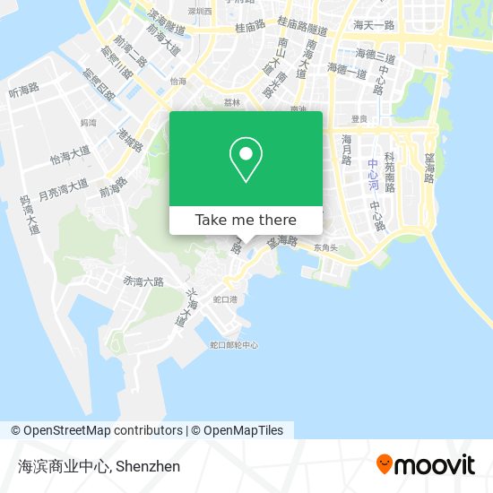 海滨商业中心 map