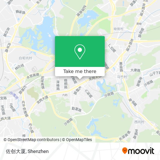 佐创大厦 map
