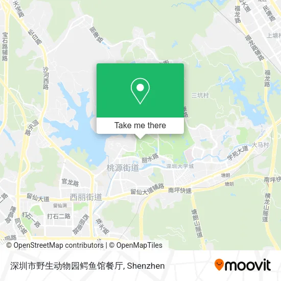 深圳市野生动物园鳄鱼馆餐厅 map
