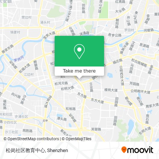 松岗社区教育中心 map