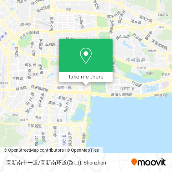 高新南十一道/高新南环道(路口) map