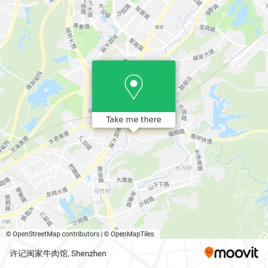 许记闽家牛肉馆 map