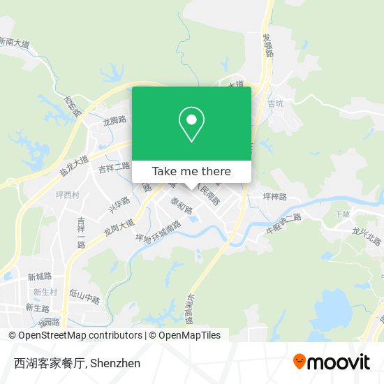 西湖客家餐厅 map