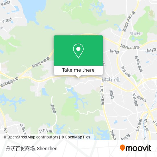 丹沃百货商场 map