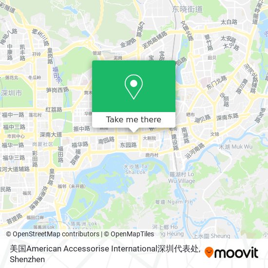 美国American Accessorise International深圳代表处 map