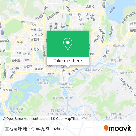 置地逸轩-地下停车场 map