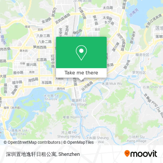 深圳置地逸轩日租公寓 map