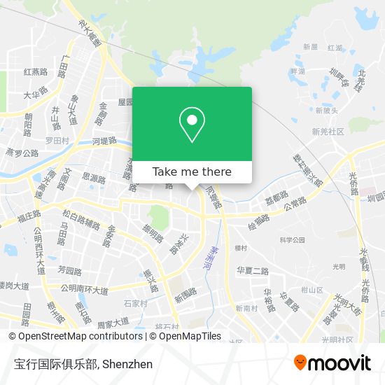 宝行国际俱乐部 map