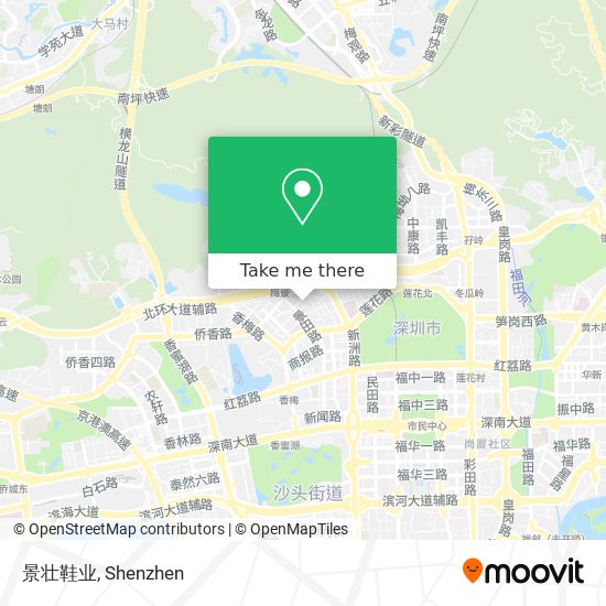 景壮鞋业 map