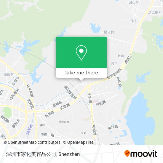 深圳市家化美容品公司 map
