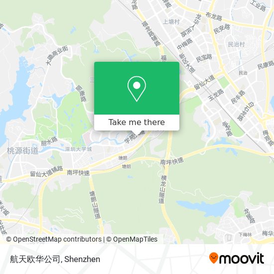 航天欧华公司 map
