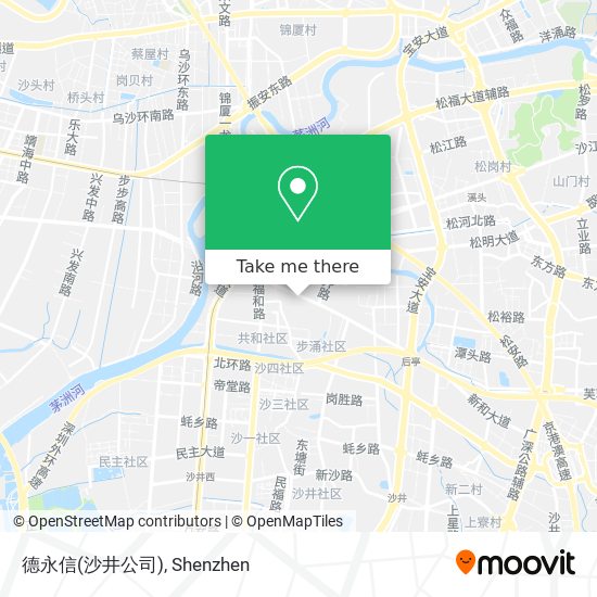 德永信(沙井公司) map