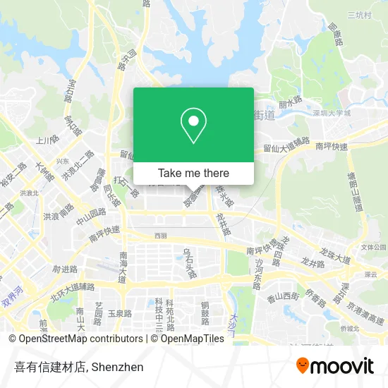 喜有信建材店 map