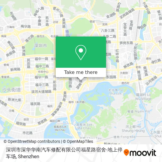 深圳市深华华南汽车修配有限公司福星路宿舍-地上停车场 map