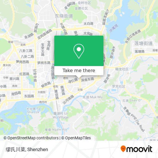缪氏川菜 map