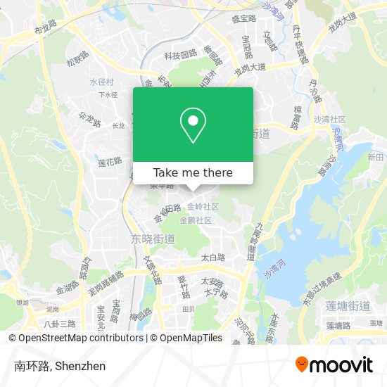 南环路 map