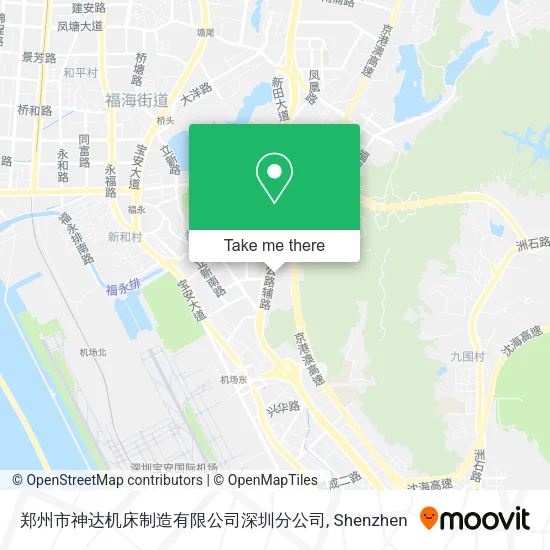郑州市神达机床制造有限公司深圳分公司 map