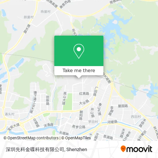 深圳先科金碟科技有限公司 map