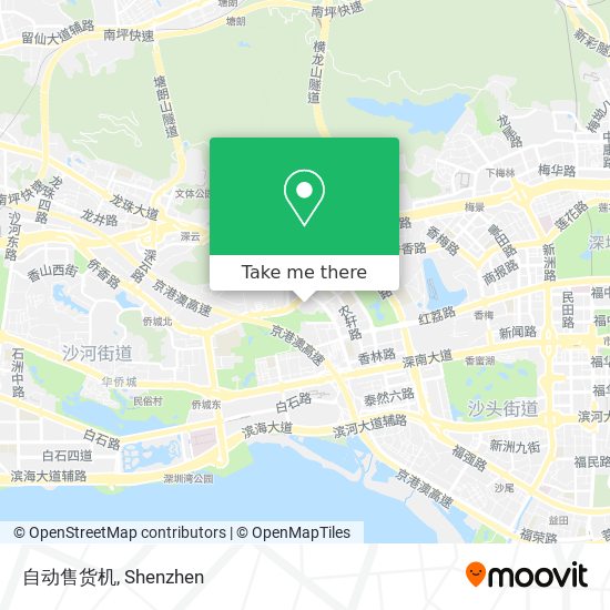 自动售货机 map