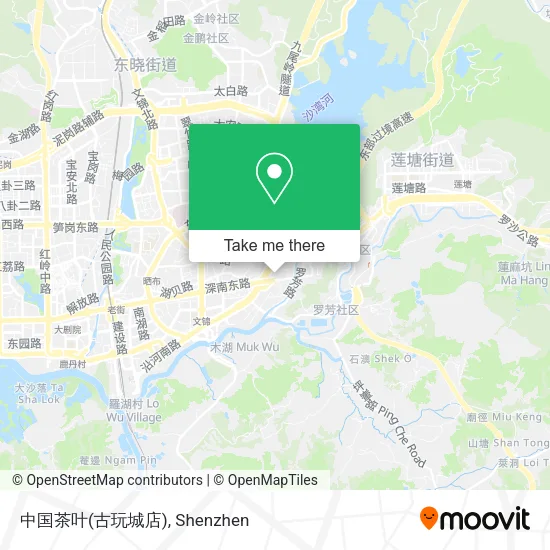 中国茶叶(古玩城店) map