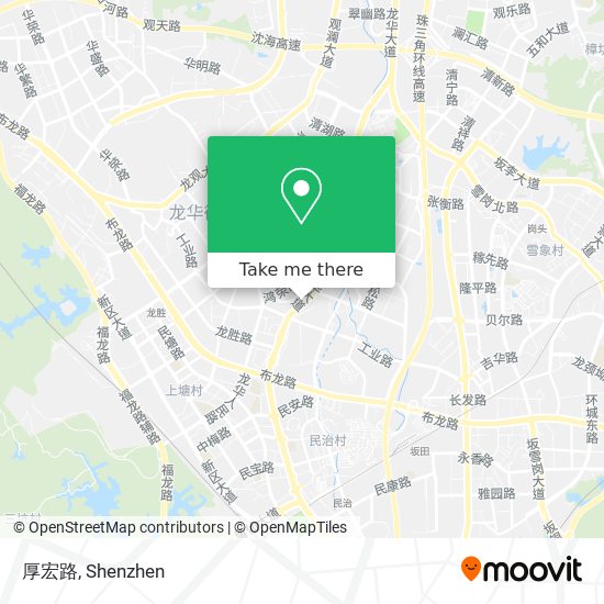 厚宏路 map