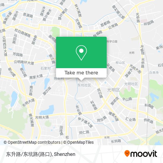 东升路/东坑路(路口) map