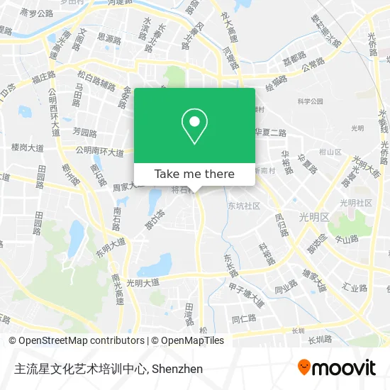 主流星文化艺术培训中心 map