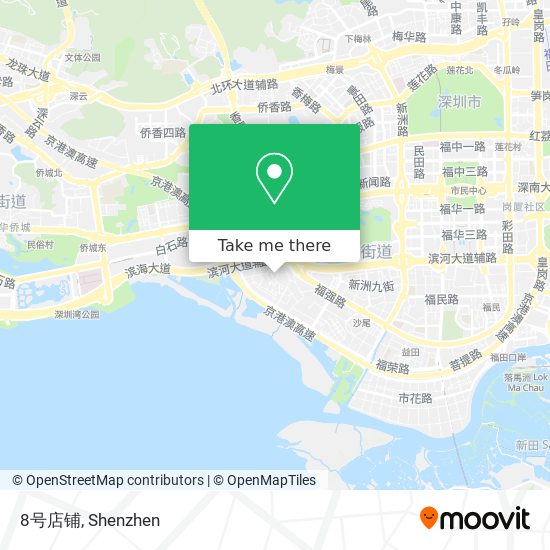 8号店铺 map