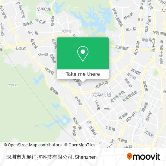 深圳市九畅门控科技有限公司 map