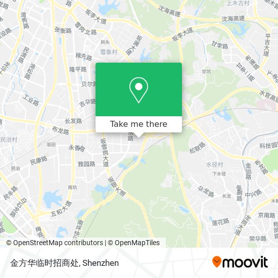 金方华临时招商处 map