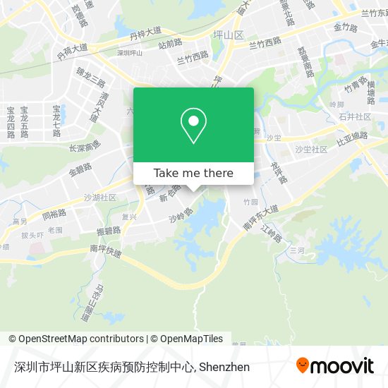 深圳市坪山新区疾病预防控制中心 map