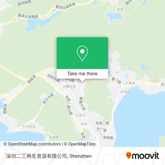 深圳二三再生资源有限公司 map