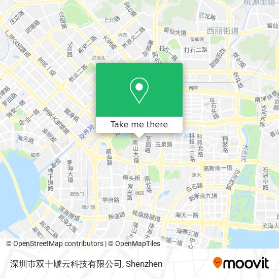 深圳市双十虓云科技有限公司 map
