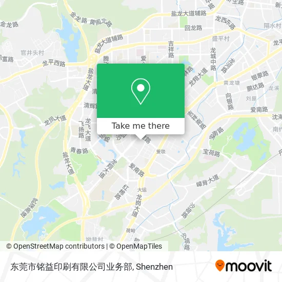 东莞市铭益印刷有限公司业务部 map