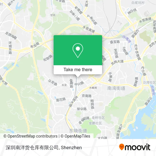 深圳南洋货仓库有限公司 map