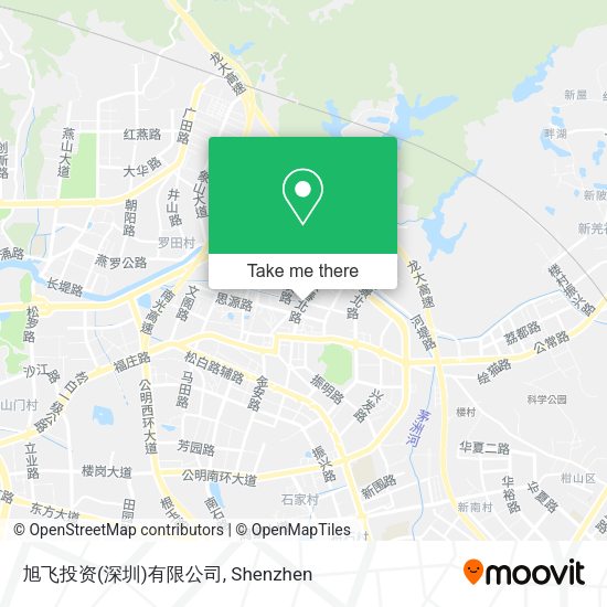 旭飞投资(深圳)有限公司 map