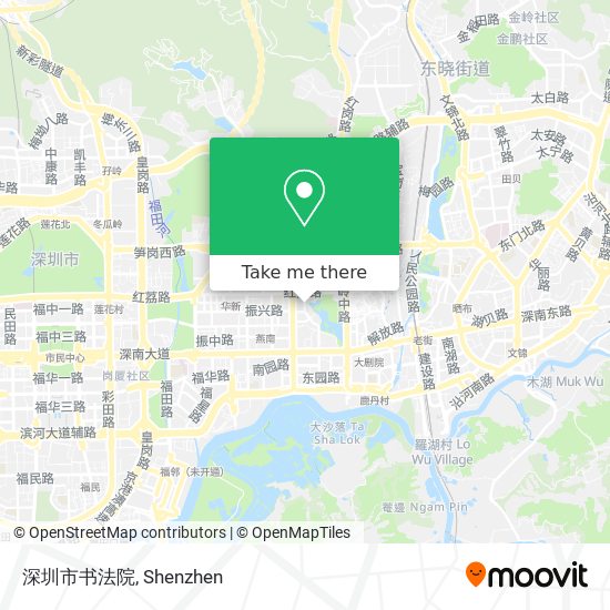 深圳市书法院 map