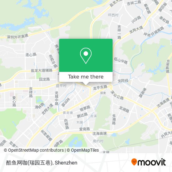 酷鱼网咖(瑞园五巷) map