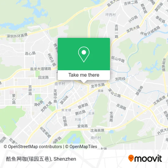 酷鱼网咖(瑞园五巷) map