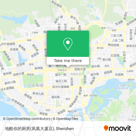 地酷你的厨房(凤凰大厦店) map