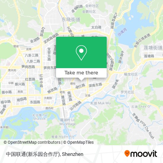 中国联通(新乐园合作厅) map