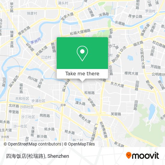 四海饭店(松瑞路) map