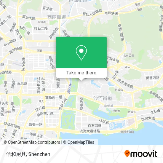 信和厨具 map
