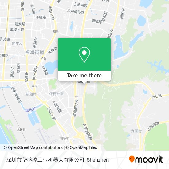 深圳市华盛控工业机器人有限公司 map