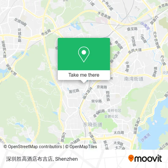 深圳胜高酒店布吉店 map