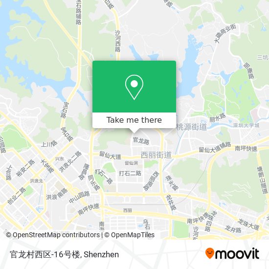官龙村西区-16号楼 map