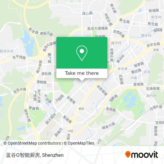 蓝谷O智能厨房 map