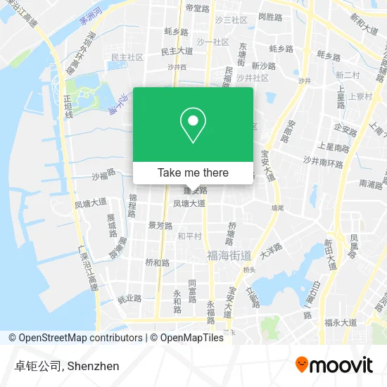 卓钜公司 map