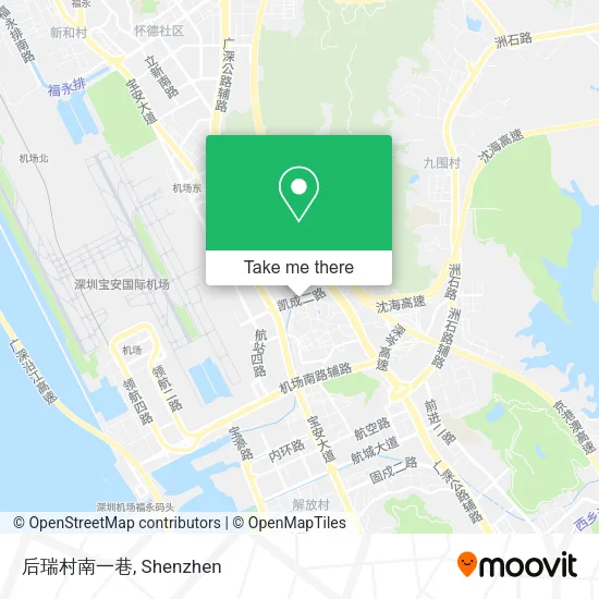 后瑞村南一巷 map