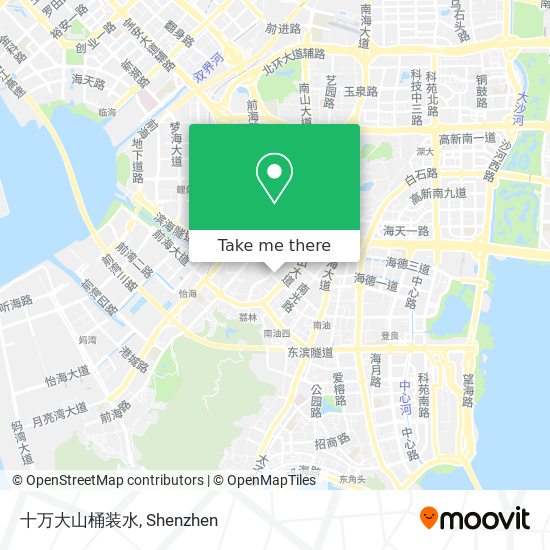 十万大山桶装水 map